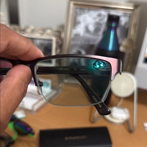 Perry Ellis Black Glasses Case - Picture 4 of 4